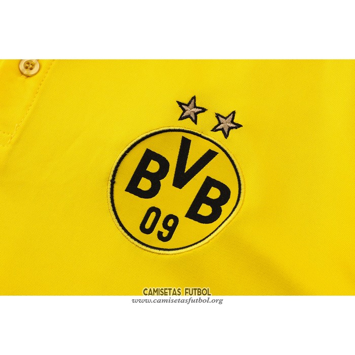 Camiseta Polo del Borussia Dortmund 2021/2022 Amarillo